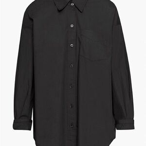 Wilfred black Relaxed Poplin Shirt